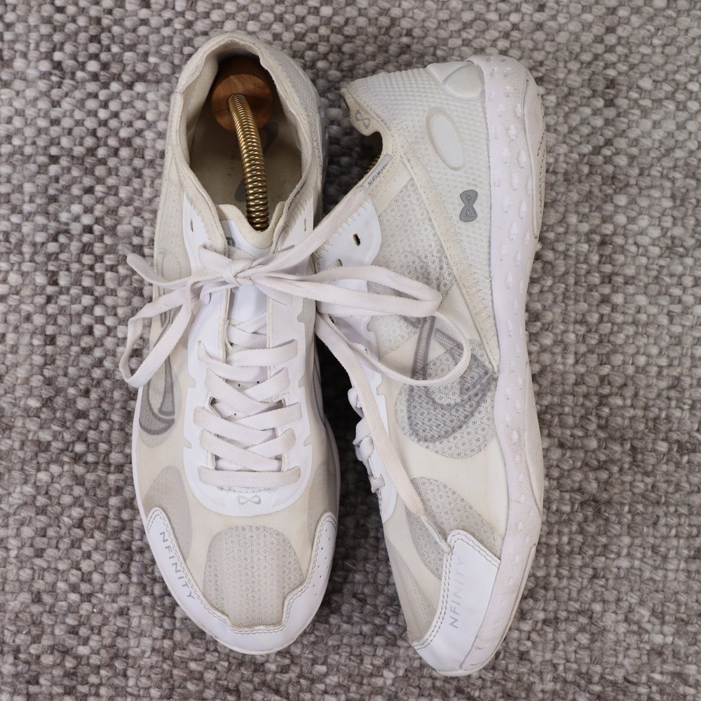 Nfinity Flyte Cheerleading Shoes Womens 10.5 White Good Lightweight Tumbling